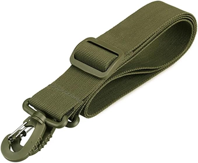 Fanny Pack Extender Strap 4pcs Tactical Multi-Function Shoulder Strap Adjustable with Pouch for Outdoor &amp Hunting Belt(Green)
