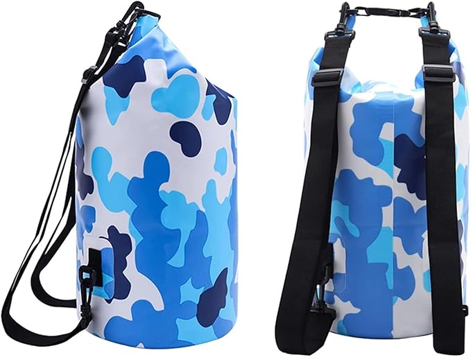 Floating Waterproof Drying Bag (20L) Lightweight Dry Storage Bag with Seal Snap &amp Shoulder Strap Suitable for Traveling Fishing (Color : Green)