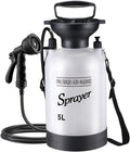 Portable Shower Portable Camping Shower 5L with 10 Modes Sprayer Head and 9.84ft Hose for Garden Picnic Hiking Beach Car Cleaning