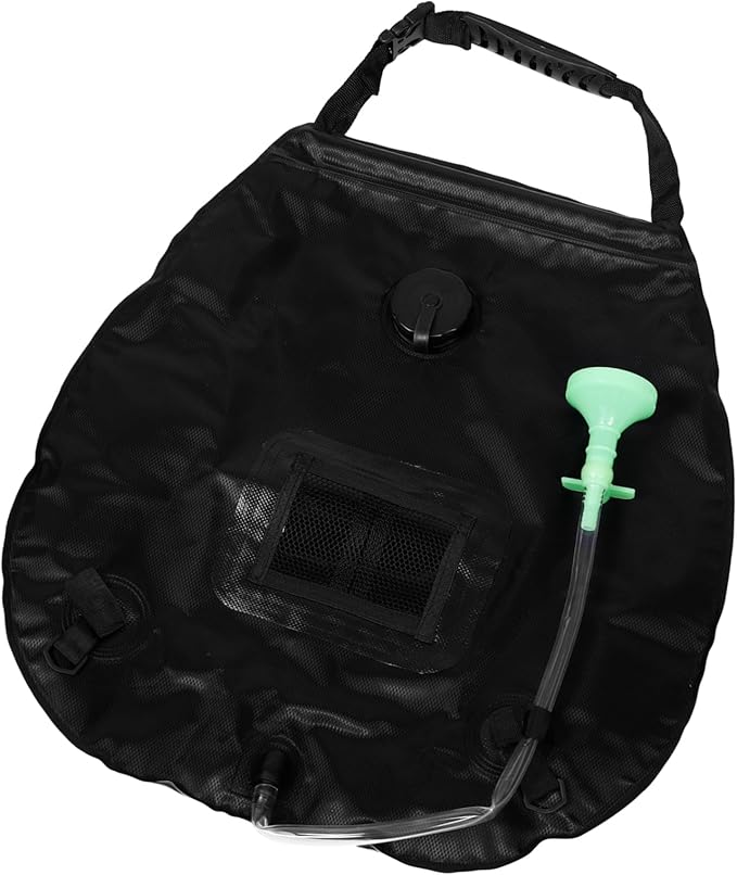 VICASKY Portable Solar Shower Bag Outdoor Shower Removable Hose for Camping Hiking Beach Travel for Refreshing Outdoor Baths