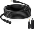 DC Power Extension Cable 14AWG 30FT 8mm Male to Female Extension Cord Compatible with Solar Panel Portable Power Stations
