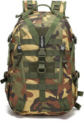 Military Tactical Backpack Large Military Pack Army 3 Day Assault Pack Molle Bag Rucksack Assault Bag (Jungle Camouflage)