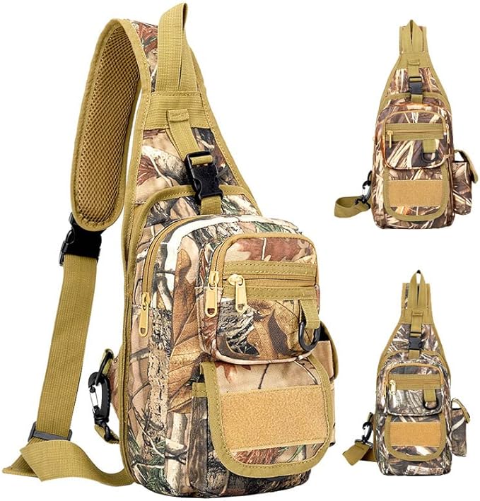 Outdoor Sports Hiking Sling Bag Shoulder Pack Camouflage Tactical Chest Bag