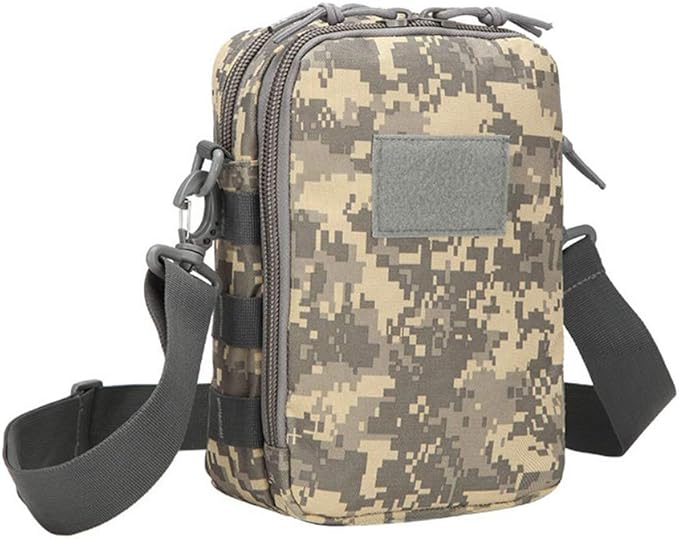 Sunnystacticalgear Outdoor Sports Hiking Sling Pack Camouflage Tactical Molle Shoulder Bag - ACU
