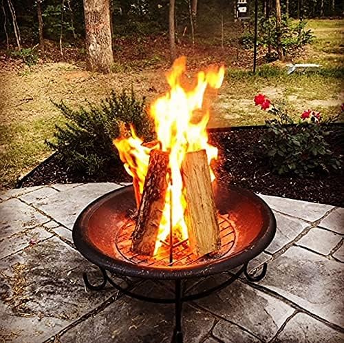 The Original Vertical Fire Pit Grate Chiminea Kiva Fireplace Firewood - Low Smoke Big Flames High Heat …