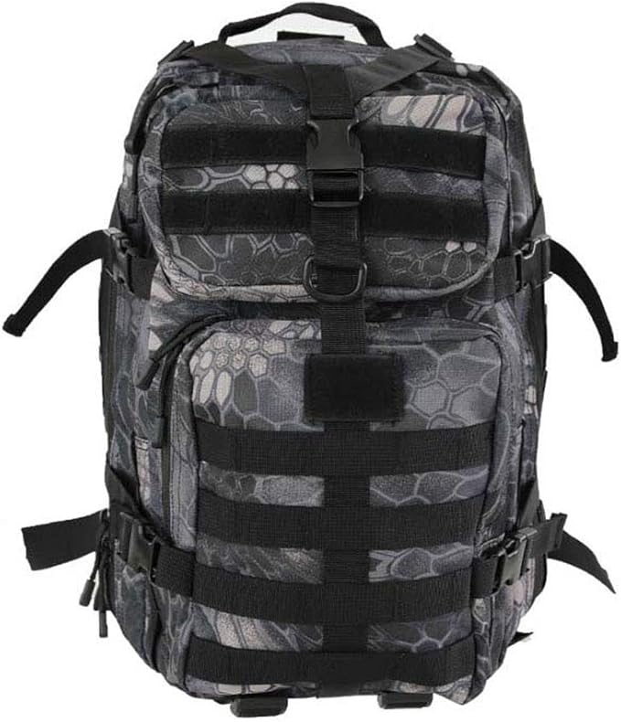 Outdoor Sports Pack Hiking Bag Tactical Rucksack Camo Knapsack Combat Camouflage Tactical 45L Molle Backpack