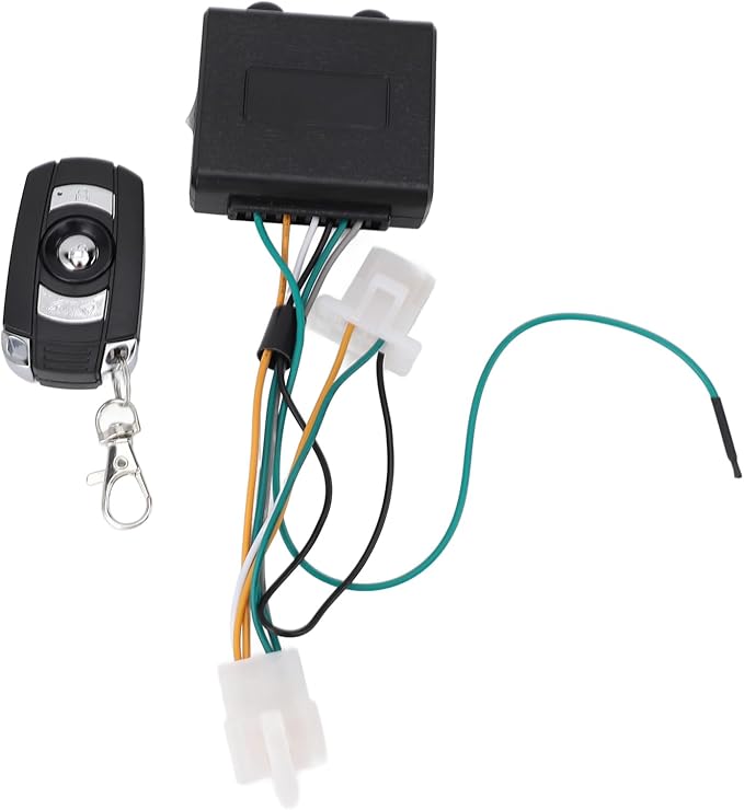 Gasoline Generator Remote Control Kit Rubber Plastic Start Stop Controller Switch Kit for Single Cylinder Air Cooled Gasoline Generator 2 to 3kw
