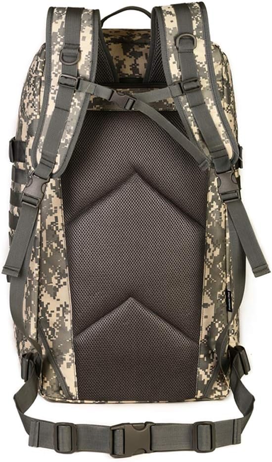 UNISTRENGH 60L Tactical Military Backpack Gear Sport Outdoor Assault Pack Rucksack Bag For Hunting Camping Trekking Travel (ACU)