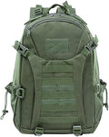 Military Tactical Backpack for Men and Women 30L Small Assault Pack Bag Rucksack with Molle System (Military Green)