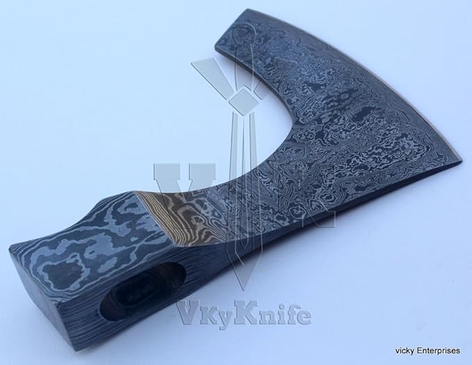 Damascus Steel Axe Hatchet Head