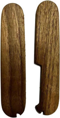 1 Pair Wooden Scales Handle Fits for 91MM Knife Handle Patch DIY Replacement