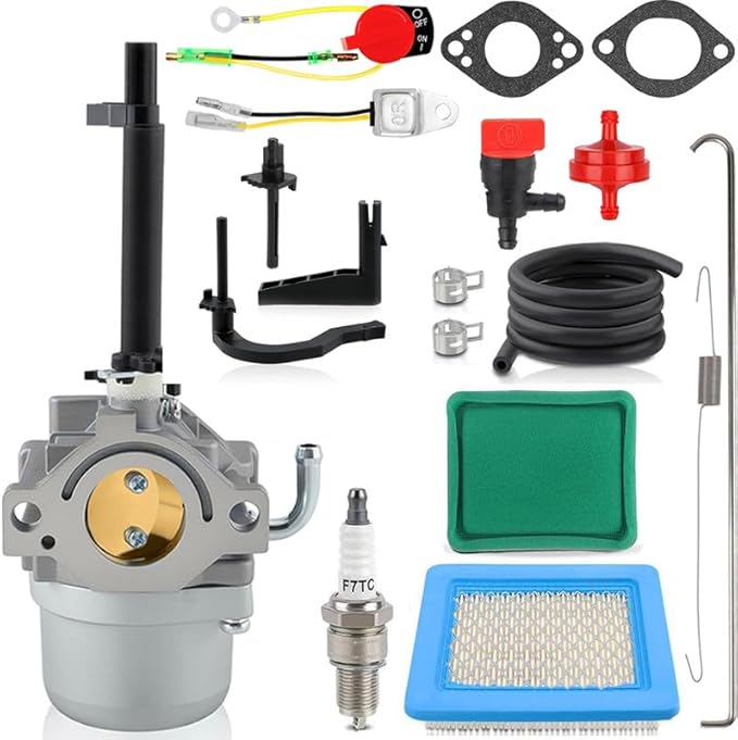 Carburetor for Briggs &amp Stratton 204412 204415 204417 Engines Storm Responder 030209 030253 030475A 030430B 030436 Generator