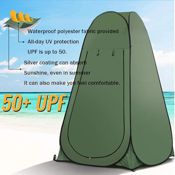 YZBEIMDAI Pop Up Privacy Shelters TentInstant Portable Pop Up Pod Dressing Changing RoomOutdoor Shower TentCamp ToiletChanging RoomRain Shelter for Camping Beach