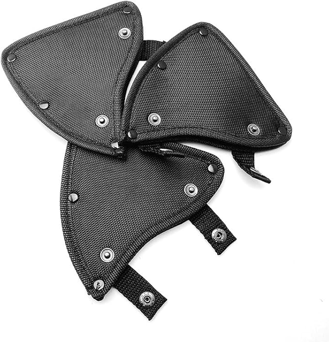 5 Pieces Ax Head Sheathes Nylon Ax Protective Cover Fits for Outdoor Camping Activities and Rescue
