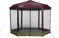 Coleman Back Home Screened Canopy Tent with Instant Setup Outdoor Gazebo for Bug-Free Lounging Fits Over Picnic Tables Ideal for Parties Events Tailgates Dining &amp More