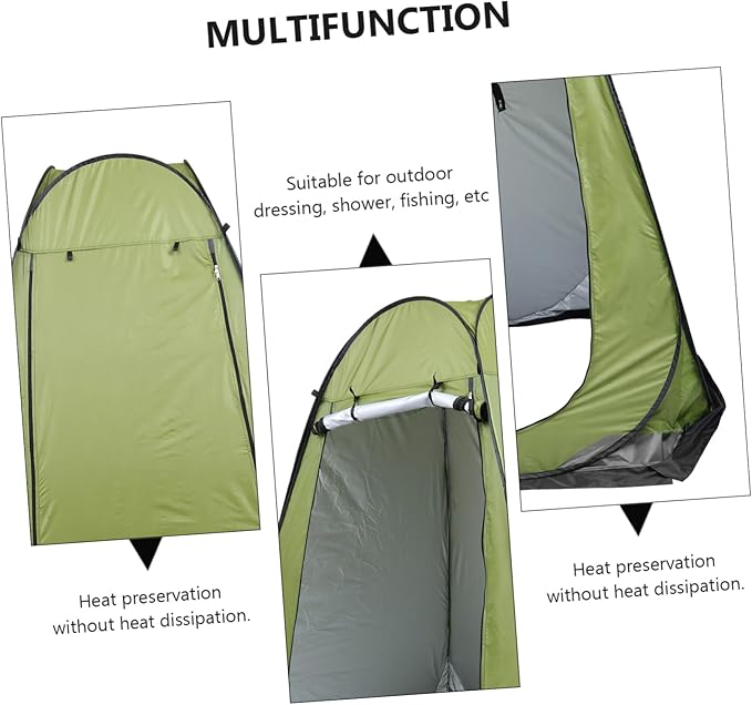 Yardwe Portable Privacy Changing Tent Outdoor Shower Tent for Camping Beach Fishing