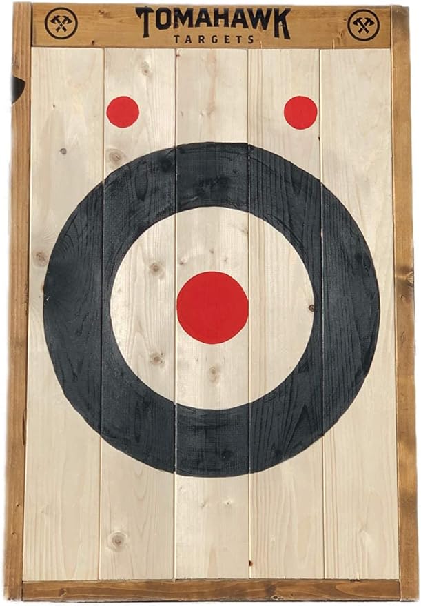2-Ring Foldable Axe and Knife Throwing Target