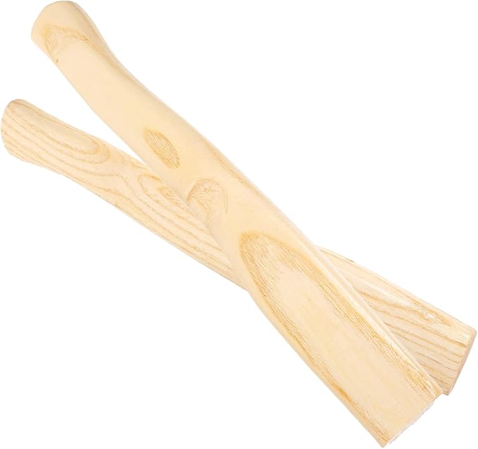 2pcs Replacement Wooden Handles for Hatchet Felling Axe Camping Axe Accessory