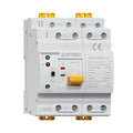 ATS Dual Power Automatic Transfer Switch 4P 63A 110V Manual Transfer SwitchUninterruptible Millisecond-Level ATS 50/60 Hz White CE