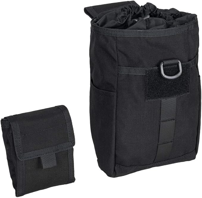 EXCELLENT ELITE SPANKER Molle Dump Pouch Drawstring Magazine Utility Pouch Folding Dump Pouch Waist Bag