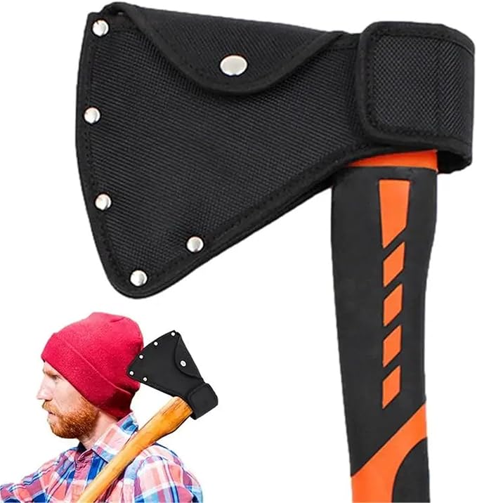 Nylon Axe Cover Waist Hangable Small Hatchet Head Sheath for Outdoor Camping Protection Tools Accessories for Outdoor Camping Blade Protection