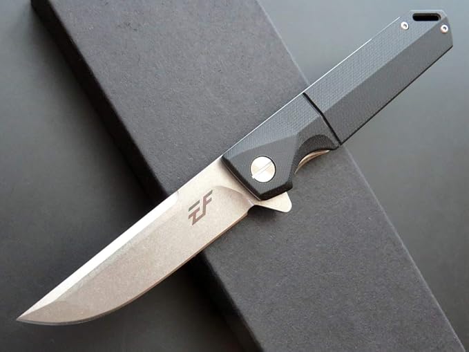 Eafengrow EF71 Folding Knife EDC Foldable Utility Knife with Liner Lock Pocket Knife for Camping Survival Outdoor and Indoor Activities