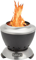 Cuisinart Cleanburn Smokeless Tabletop Fire Pit 7.5” Lightweight Portable Smokeless Fire Pit with Removable Base for Ash &amp Carry Bag Small Outdoor Heater for Patio Camping &amp RV Portable He