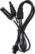 pecron 2*XT60-F to M-C-4 Solar Charging Cable for E3600LFP