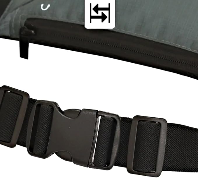 Running Waist Bags Breathable Multi-function Running Lightweight Waterproof Sports Phone Bag for Women Men(Gray)