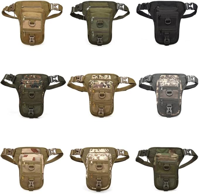 Outdoor Sports Hiking Versipack Camouflage Bag Tactical Leg Pack