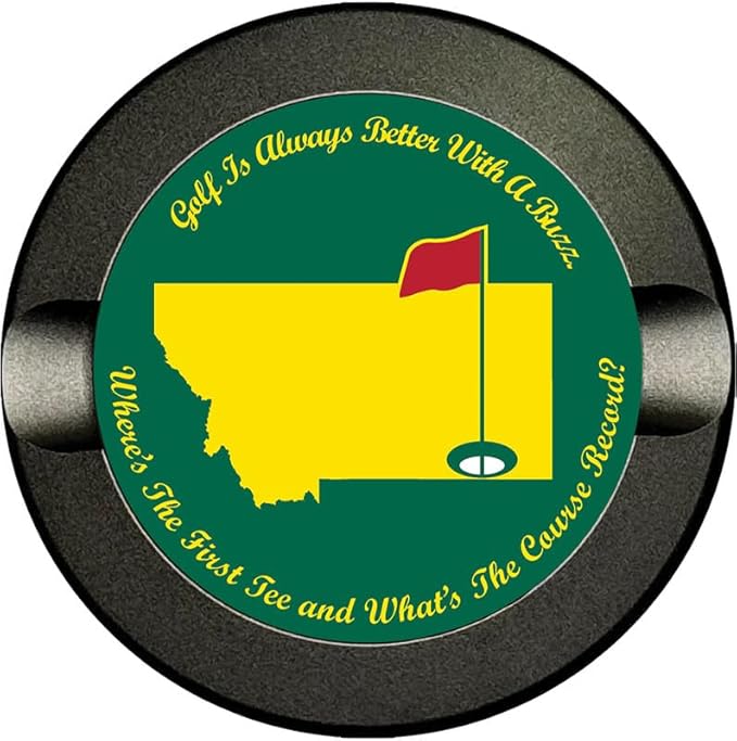 Metal Zyn Container - Metal Zyn Holder - Zyn Metal Can - Metal Container for Zyn Holder - Metal Zyn Can Golf Gifts for Him - Zyn Containers for Golf - Montana