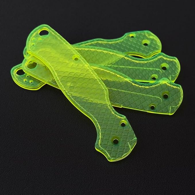 1 Pair Non-slip Acrylic Scales Replacement Fits for C81 Paramilitary 2
