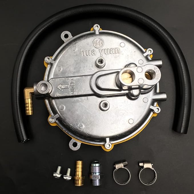 Natural Gas Conversion Kit Compatible with Duromax XP12000EH Generator 12KW LP 18HP Dual Fuel LP