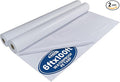 TARPAL 6x100 Feet(2pack) White Tarp Roll 5mil Waterproof Tarps polyethylene Multipurpose Tarp Cover Dustproof Tear Resistant for Decoration Greenhouse Painting Home use