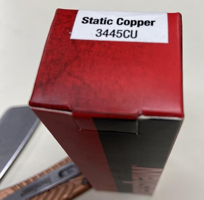 Kershaw Static Knife Folding 2.9 Inch Copper Handle 3445CU
