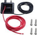 VIKKSAER Solar Cable Entry Gland Box 10FT 10AWG Soft Solar Extension Cable and Connector UV Resistance Dual Cable Entry Gland Housing on RVs Caravans Boats Campers (Black(10FT))