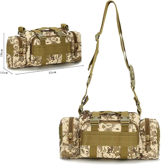 Outdoor Sports Hiking Pack Range Bag Molle Camouflage Tactical Camera Gear Bag