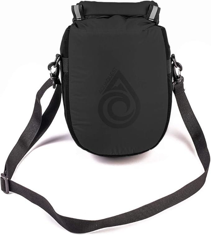 Aqua Quest Ice Cave Insulated Dry Bag - 5L &amp 12L Cooler Drybag - Waterproof Lightweight Compact - Grey Blue Black