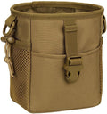 Tactical Slingshot Balls Pouch Molle Drawstring Small Dump Pouch Military Storage Case Utility Waterproof Belt Fanny Gadget Gear Pack Tool Pocket