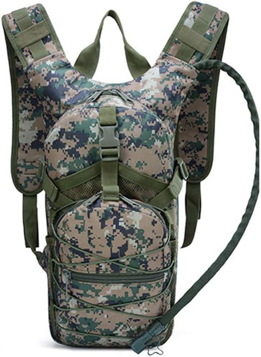 Outdoor Sports Hiking Bag Tactical Assault Combat Camouflage Tactical Water Pack Hydration Pack