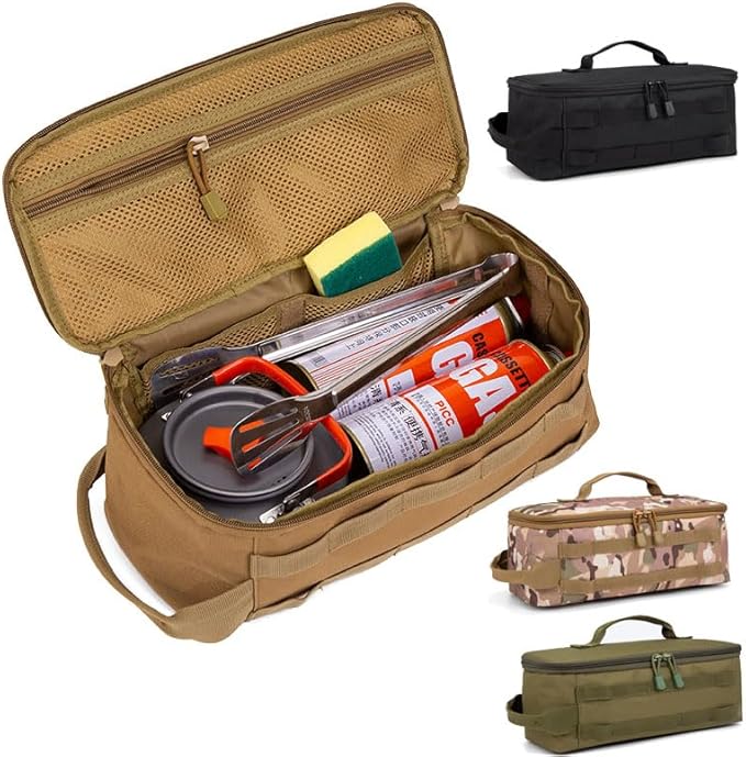 Outdoor Sports Gear Tactical Camouflage Combat Pouch Kit Pack Carry Camping Bag