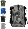 COR Surf Waterproof Dry Bag Backpack with Padded Laptop Sleeve 25L &amp 40L Heavy Duty Roll-Top Pack (Camo 25L)