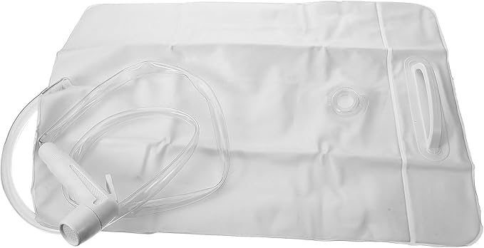Veemoon Portable Camping Shower Bag 10l Outdoor Portable Shower Pouch with White Handle Lightweight Water Storage Bag for Hiking Travel and Camping