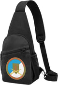 1st Infantry Division with Rifles Chest Pack Leisure Shoulder Crossbody Chest Bag