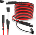 ELECTOP 15ft 10AWG SAE Extension Cable with Quick Connect Disconnect SAE Power Connector for Automotive RV Motorcycle Solar Panel &amp Battery Charging