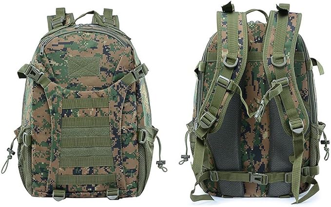 Military Tactical Backpack for Men and Women 30L Small Assault Pack Bag Rucksack with Molle System (Jungle Digital)