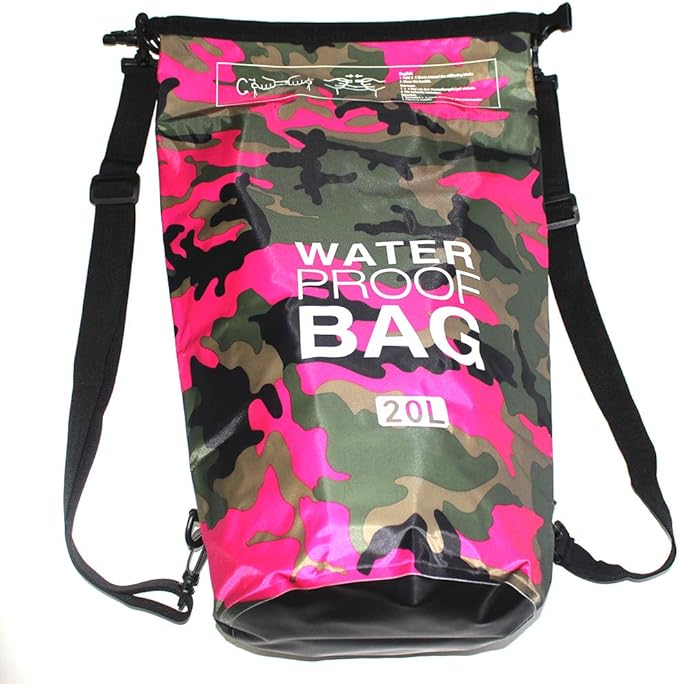 Waterproof Dry Bag 2L/5L/10L/15L/20L/30L Roll Top Sack Keeps Gear Dry for Kayaking Rafting Boating Swimming Camping Hiking Beach Fishing with Free Waterproof Phone Case