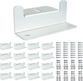 D&ampONEHOS Solar Panel Mounting Z Brackets Lightweight Aluminum Corrosion-Free Construction for RVs Trailers Boats Yachts Wall and Other Off Gird Roof Installation 16 Units per Set