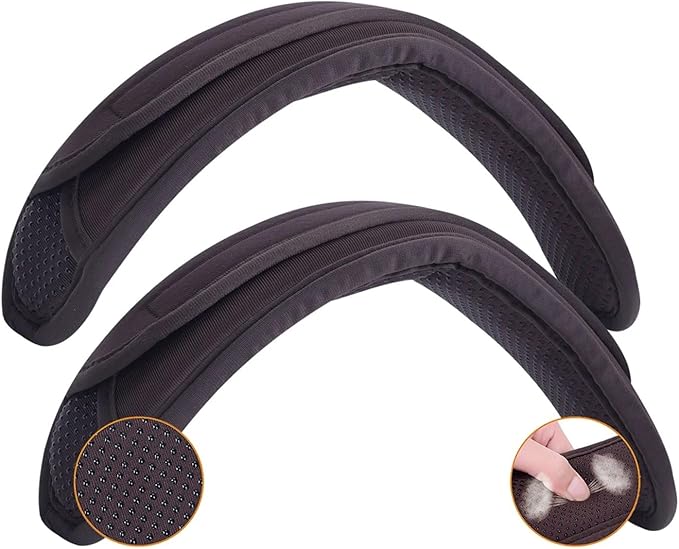 Backpack Strap Pads 2 Pack Non-Slip Universal Shoulder Pads Thick Backpack Strap Pads for Shoulder Bags Guitar Straps Computer Bags