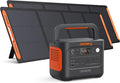 Jackery Solar Generator 1000 v2 with 2 * 200W Solar Panels 1070Wh LiFePO4 Portable Power Station 1500W AC Output 1hr Fast Charge Backup Power for Outdoor Camping RV Off-Grid &amp Emergency